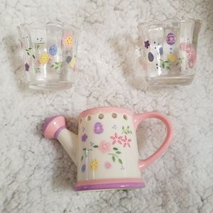 PartyLite Easter Gift Set Candle Holder 3 piece